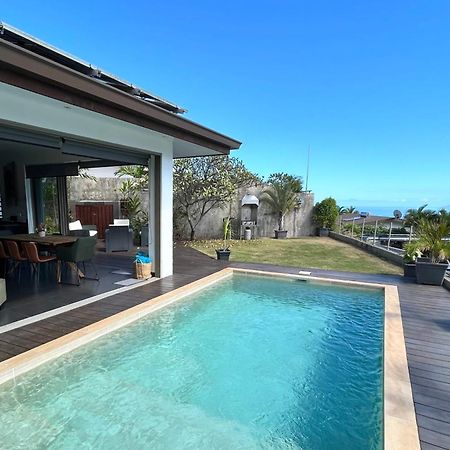 Villa Tiki Wonderfull Sea View Punaauia  Bagian luar foto