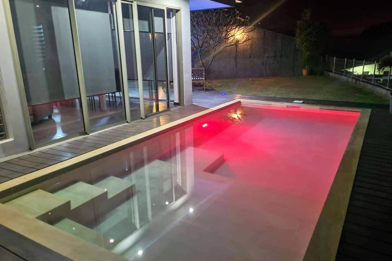 Villa Tiki Wonderfull Sea View Punaauia  Bagian luar foto